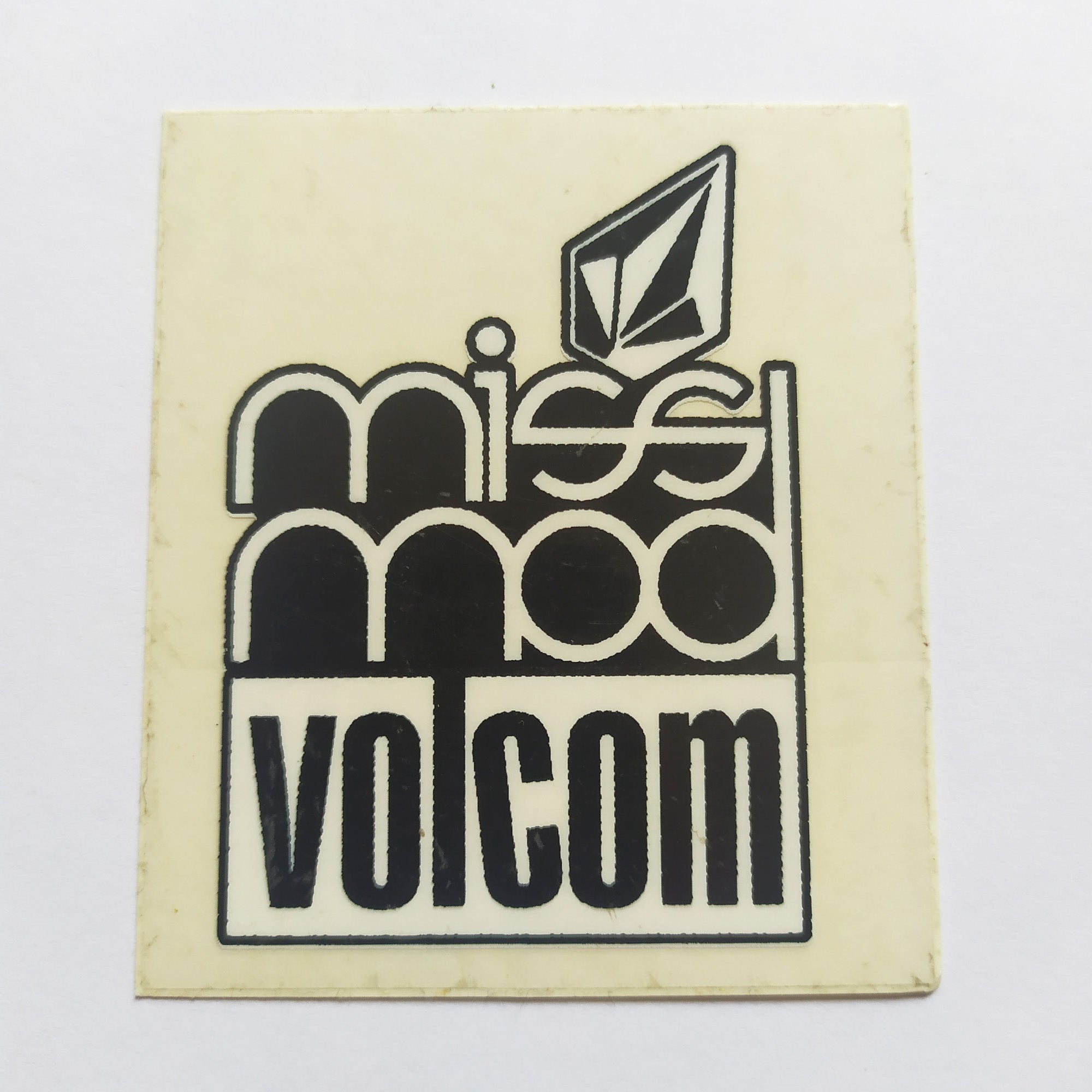 Volcom Skateboard Sticker "Miss Mod" - SkateboardStickers.com