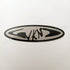 WKND Skateboard Sticker - 9 cm x 2.5 cm approx