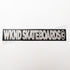 WKND Skateboards Sticker - 15 cm x 2.75 cm approx